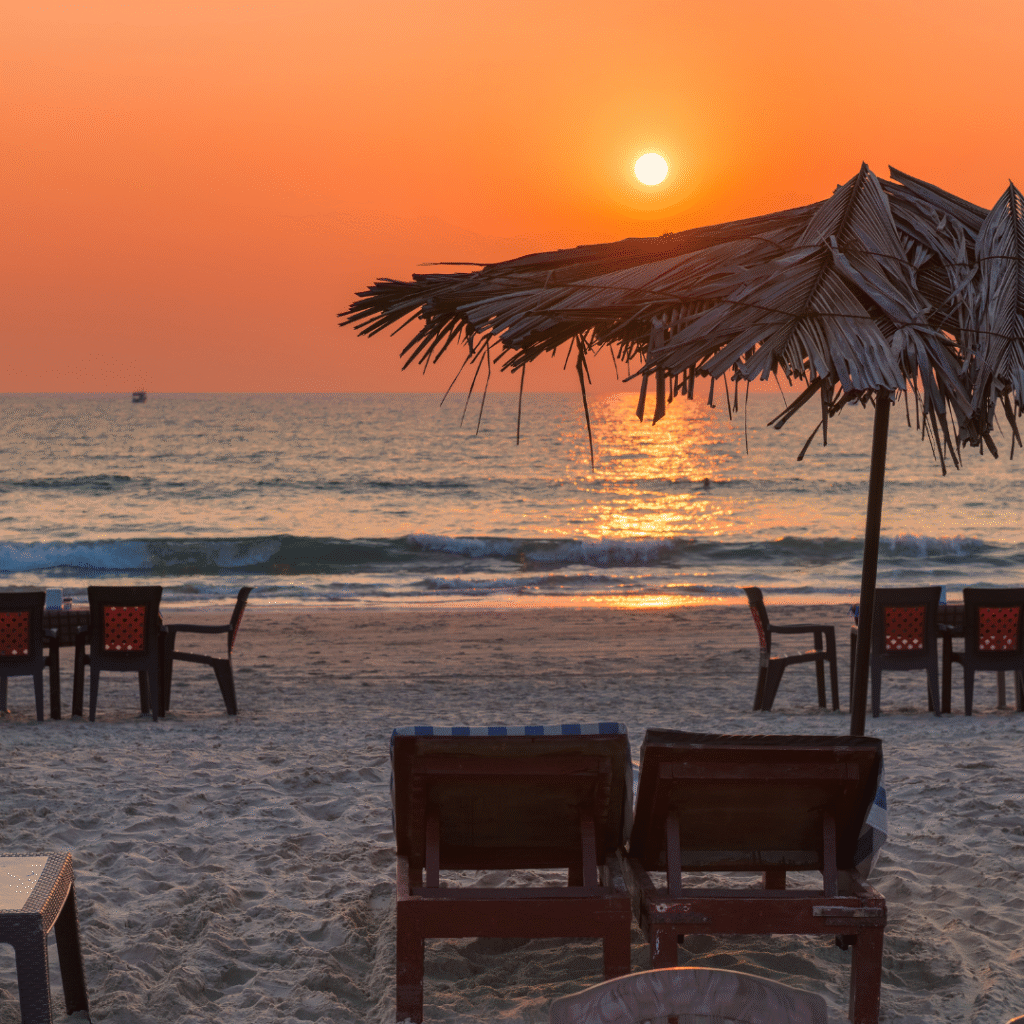 Sunset crusing in goa